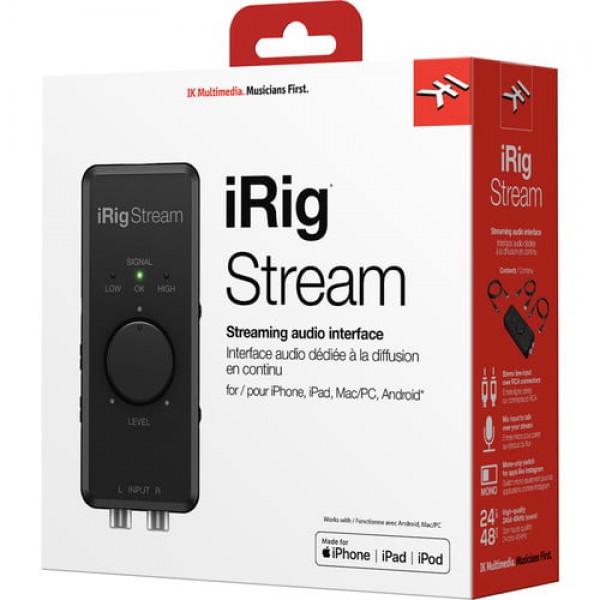 کارت صدا آی کی مولتی مدیا مدل iRig Stream