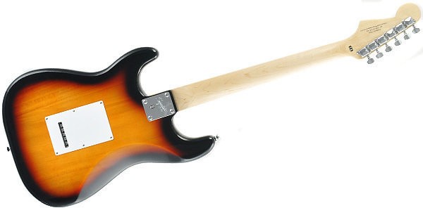 گیتار الکتریک فندر مدل Squier Bullet Strat SSS LRL Brown Sunburst