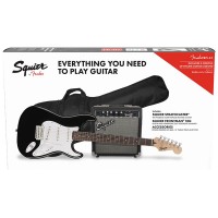 Fender Squier Strat Pack HSS Candy Apple Red Electric Guitar