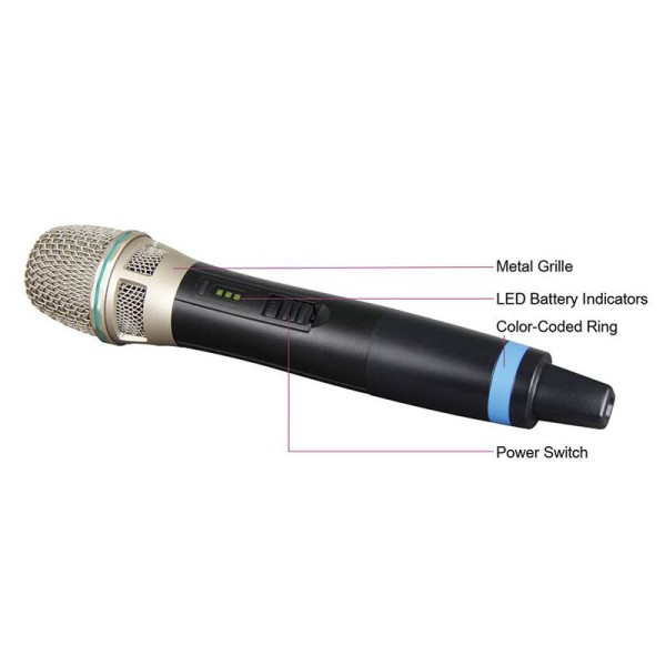 میکروفون دستی بی سیم مای پرو مدل ACT-2401/ACT-24H
