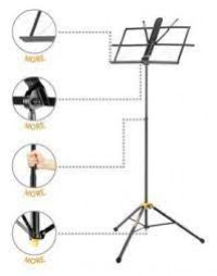 Hercules BS100B WIRE Music Stand